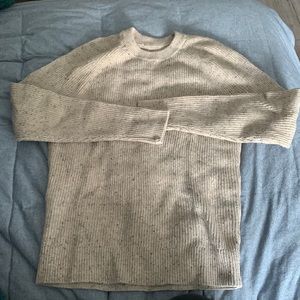 Abercrombie mens tan sweater